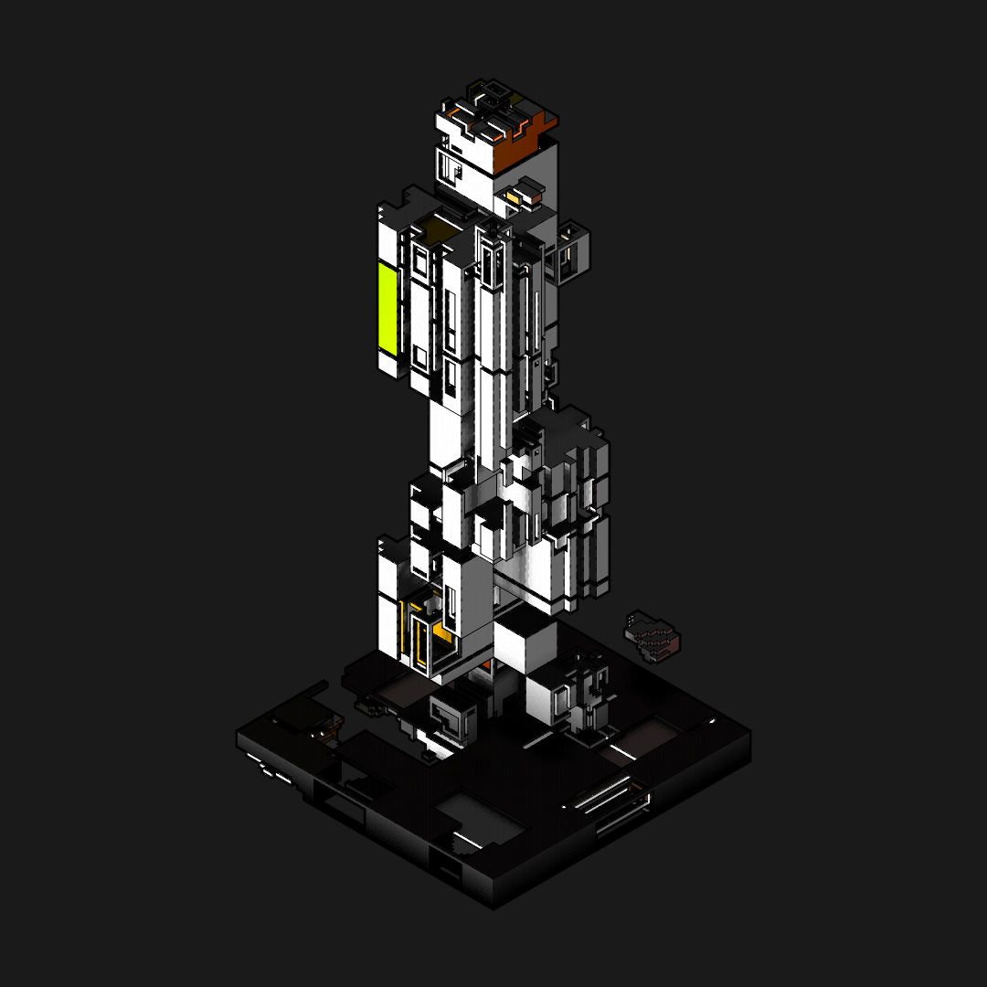 Isofrag generator series II #17 static NFT preview