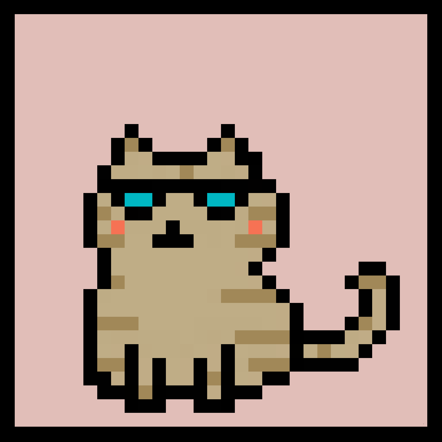 Lazy Kitties #1527 static token preview