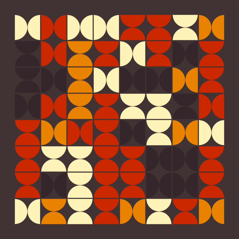 Mid-Century pattern #64 static token preview