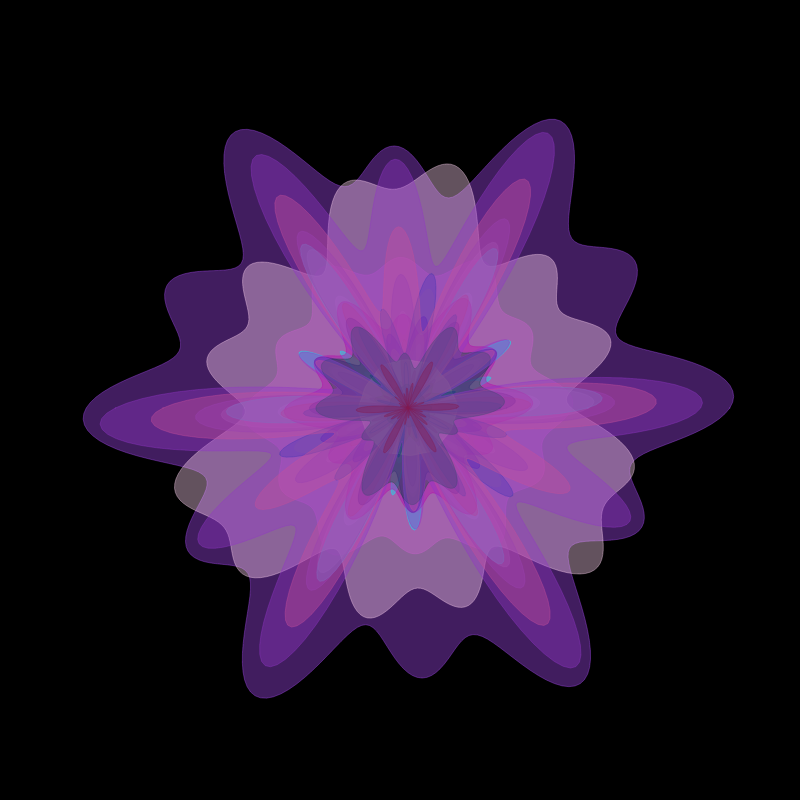 Blooming Flowers #23 static token preview
