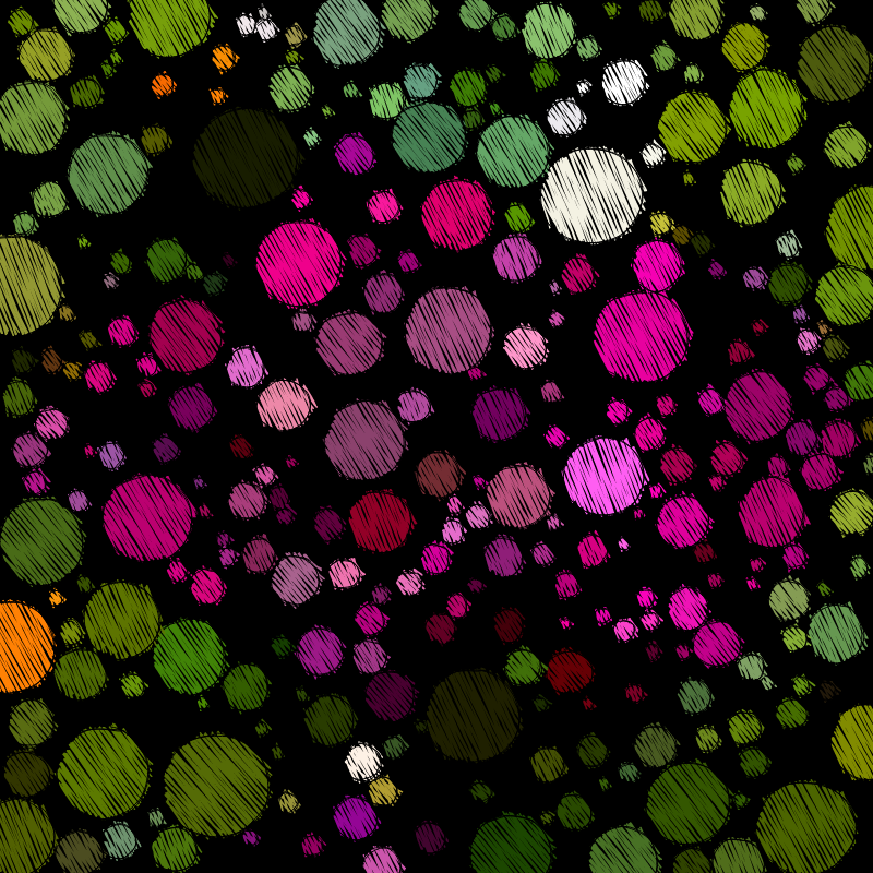 roughly packed flowers #2 static token preview
