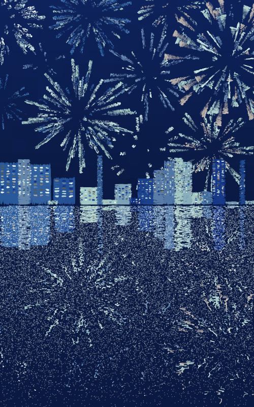 Fireworks #27 static token preview