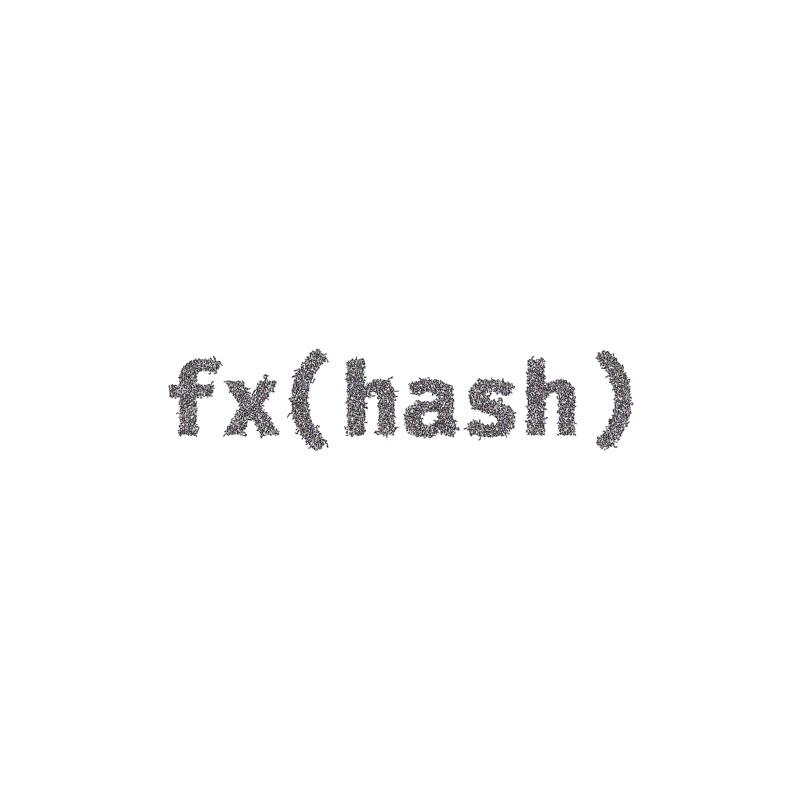 FXHASH Logo with Features #710 static token preview