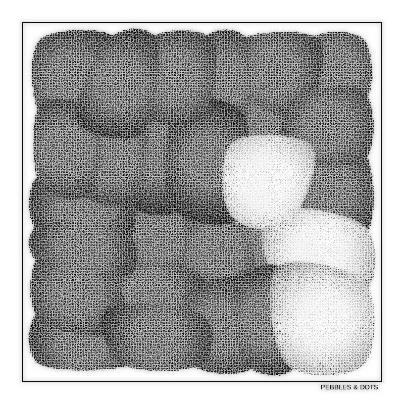 Pebbles & Dots #83 static NFT preview