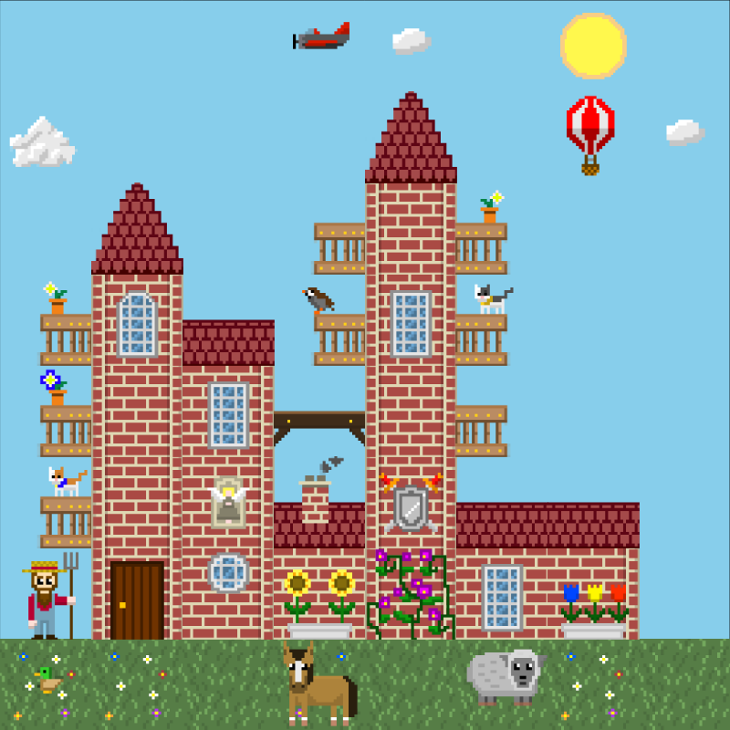 2D Mansion #58 static token preview