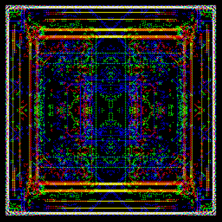 octomatonRGB #82 static NFT preview