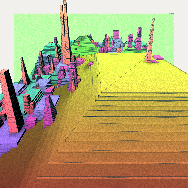 Paradise City #208 static NFT preview