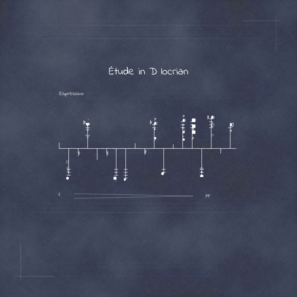 Études(Reissued) #137 static NFT preview