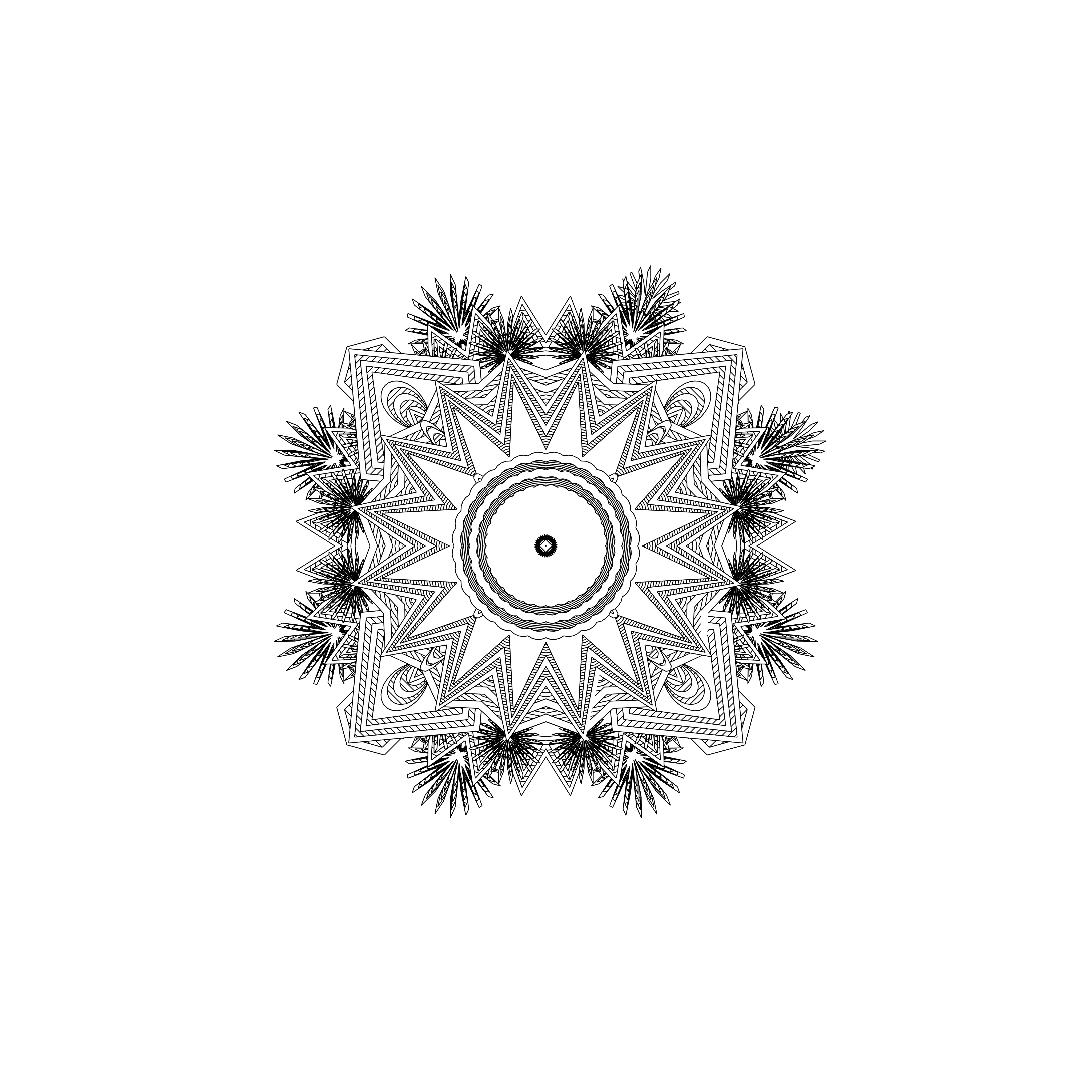 LL21 Mandala #612 static NFT preview