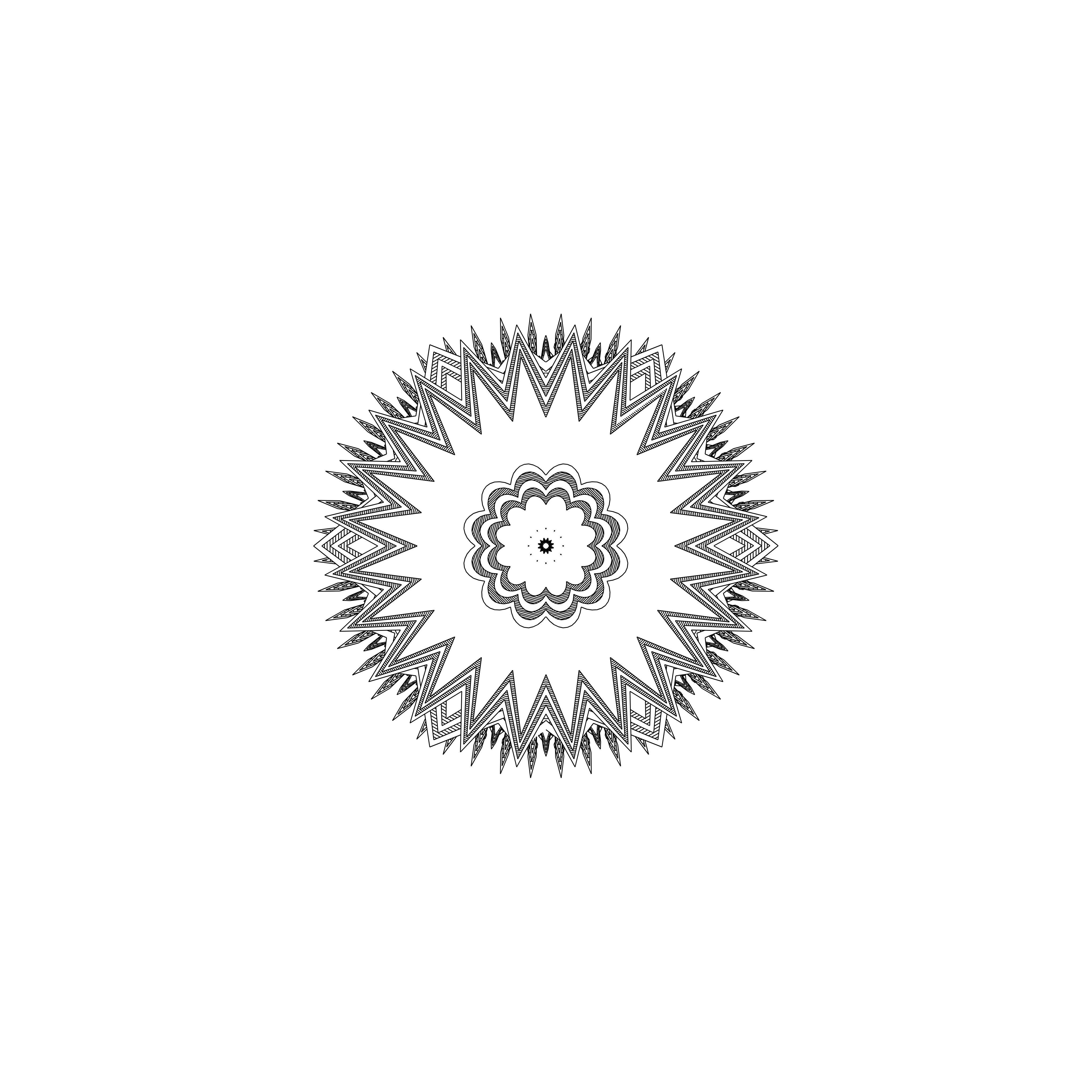 LL21 Mandala #186 static NFT preview