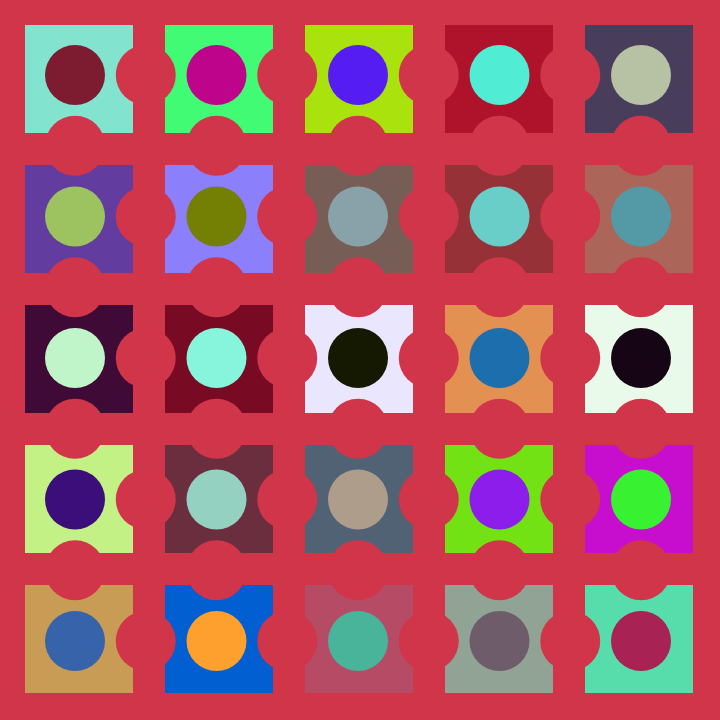 Complementary Dot Logic #79 static NFT preview