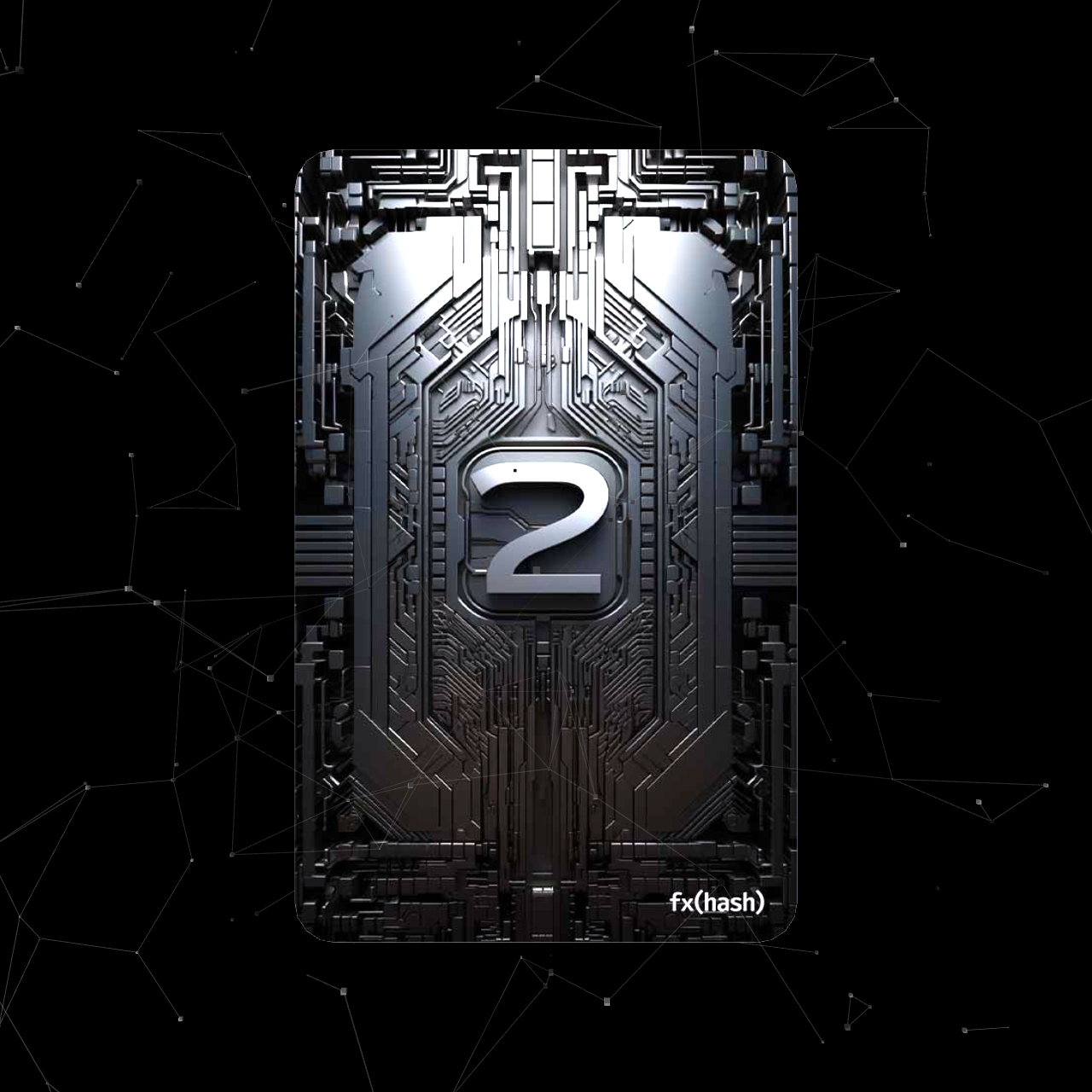 FXHash 2.0 Card #87 static token preview
