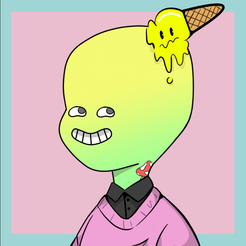 Jelly dudes #1326 static NFT preview