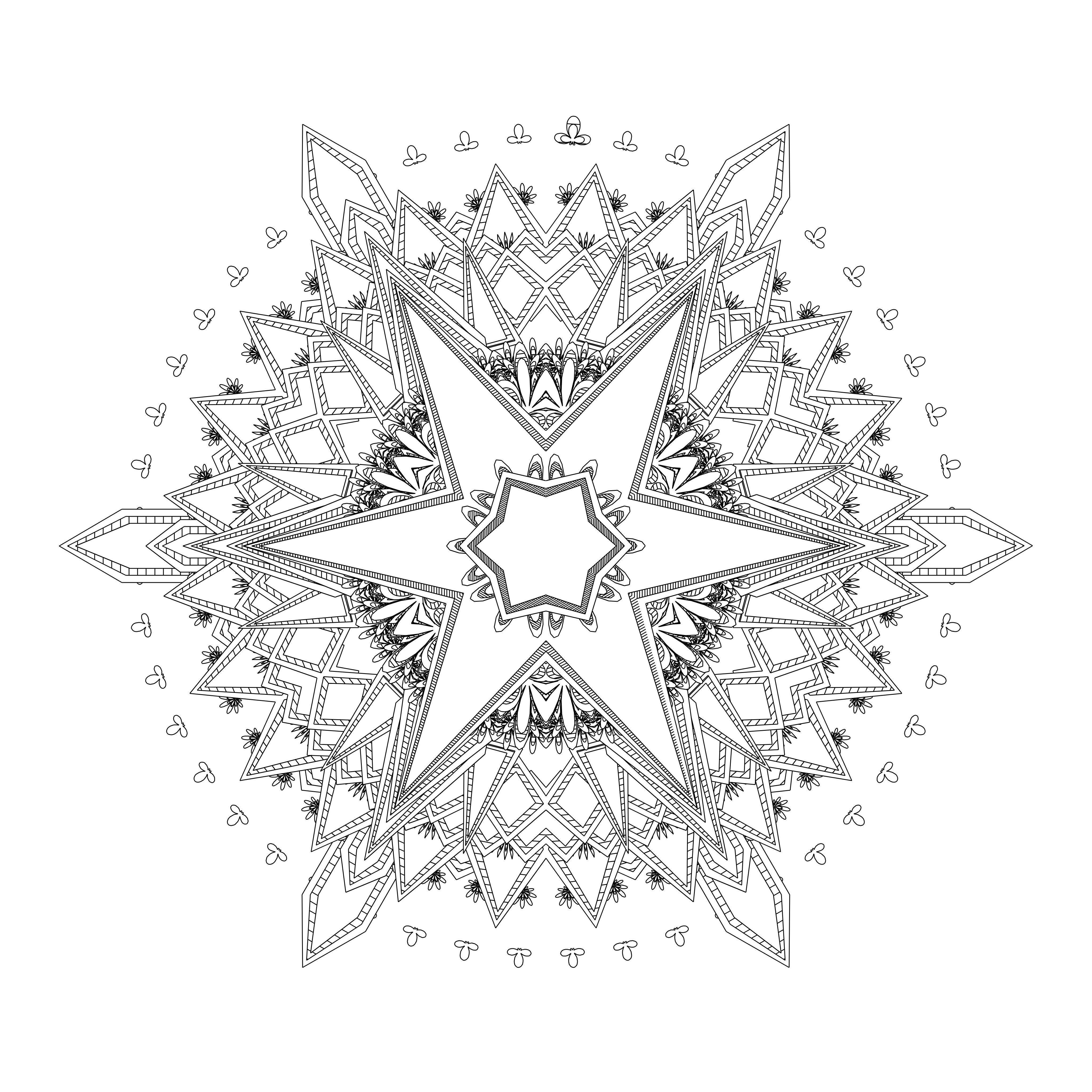 LL21 Mandala #372 static NFT preview