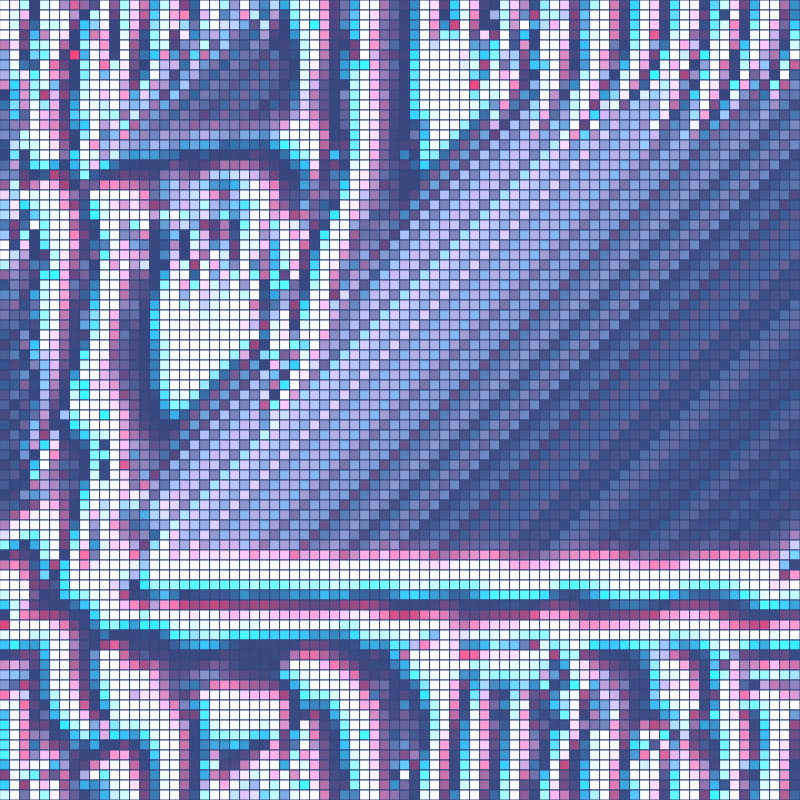 Waves and Ripples #44 static NFT preview