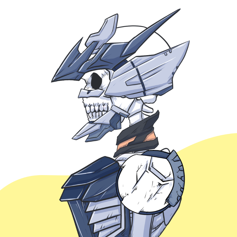 Skeleton Soldiers #85 static token preview
