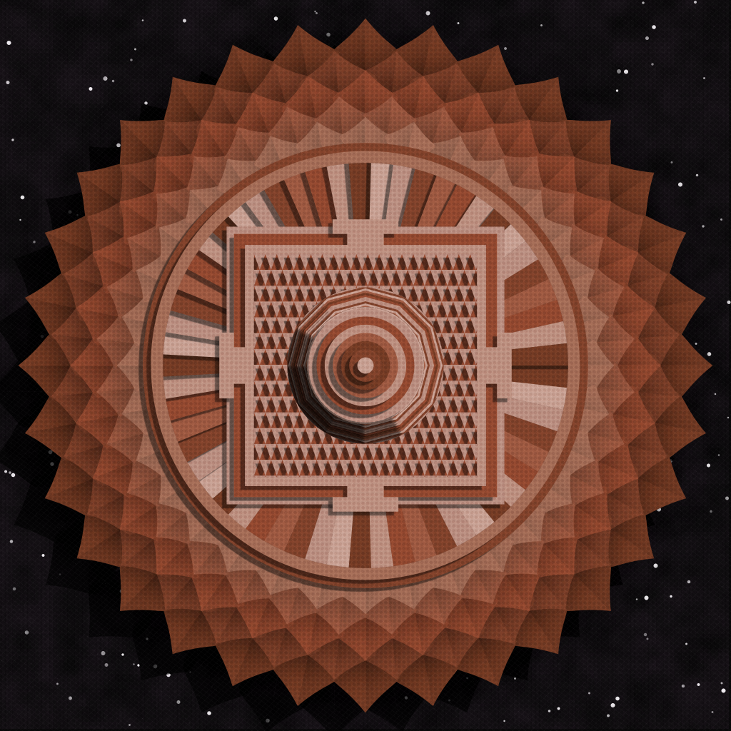 Paper Mandala #106 static token preview