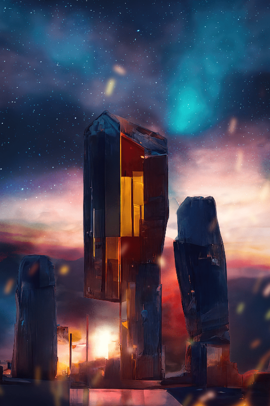 Prismatic Solitude #45 static token preview