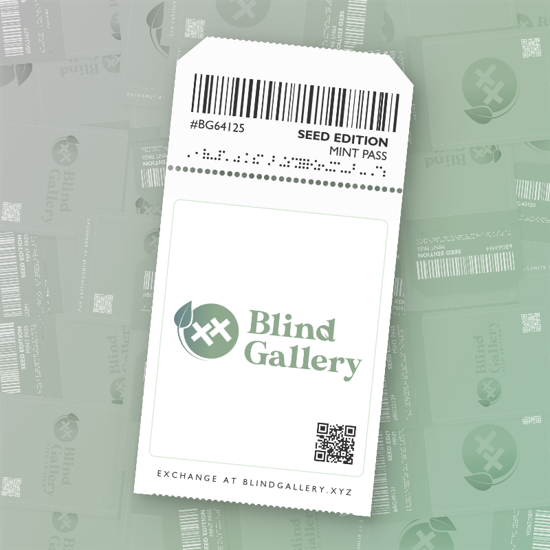 Blind Gallery Mint Pass (Seed Edition) #114 static NFT preview