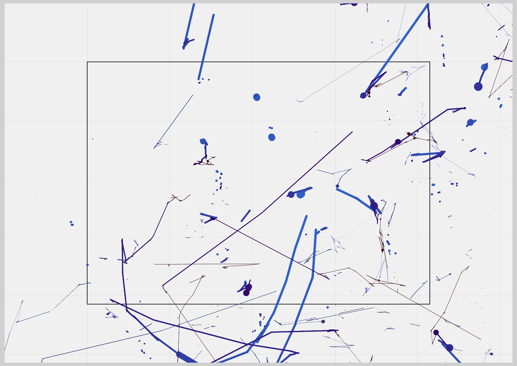 Blue Lines #28 static NFT preview
