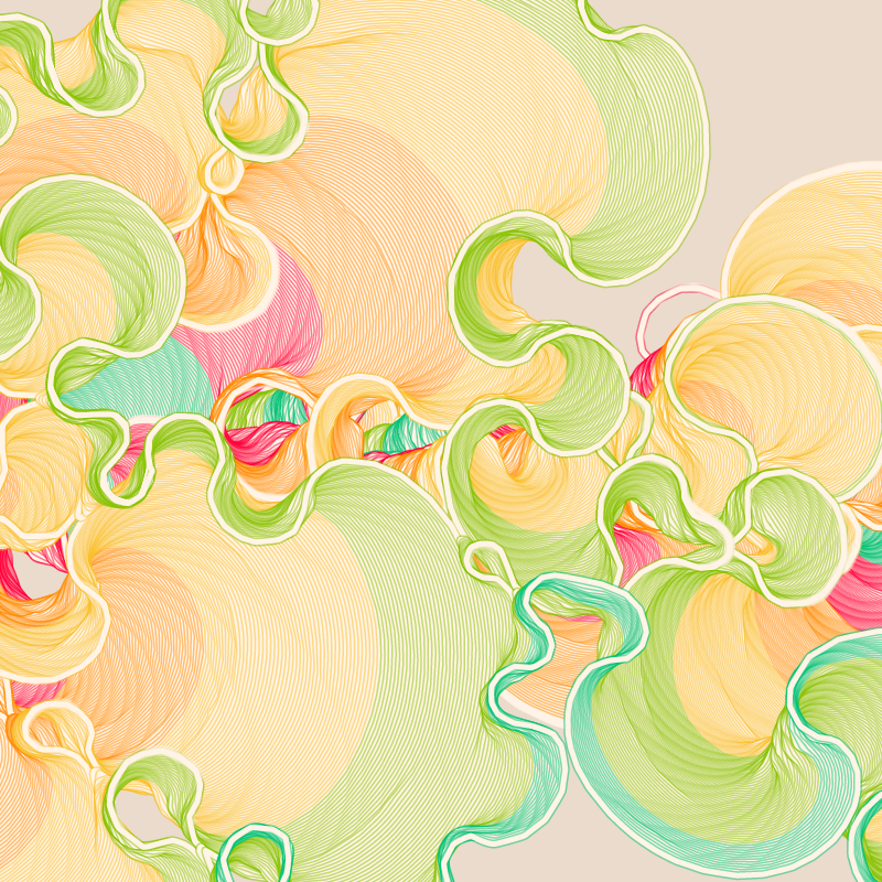 Meander River Plot v2 #216 static NFT preview