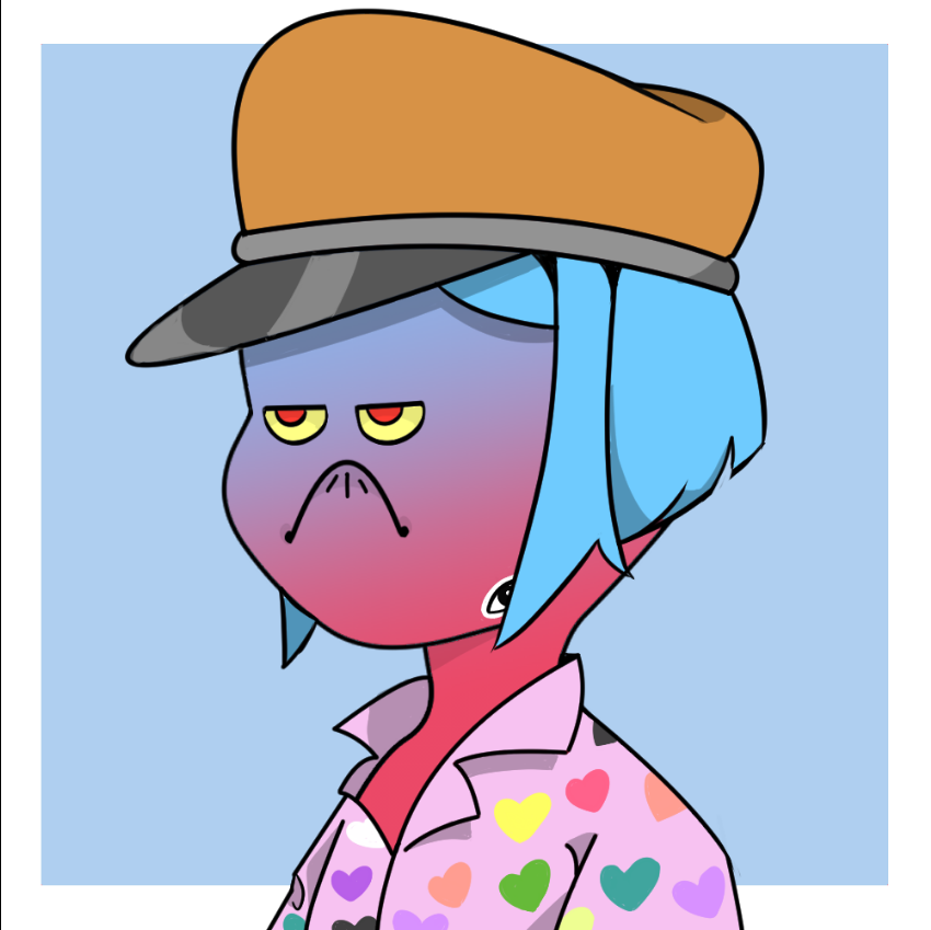Jelly dudes #1420 static NFT preview