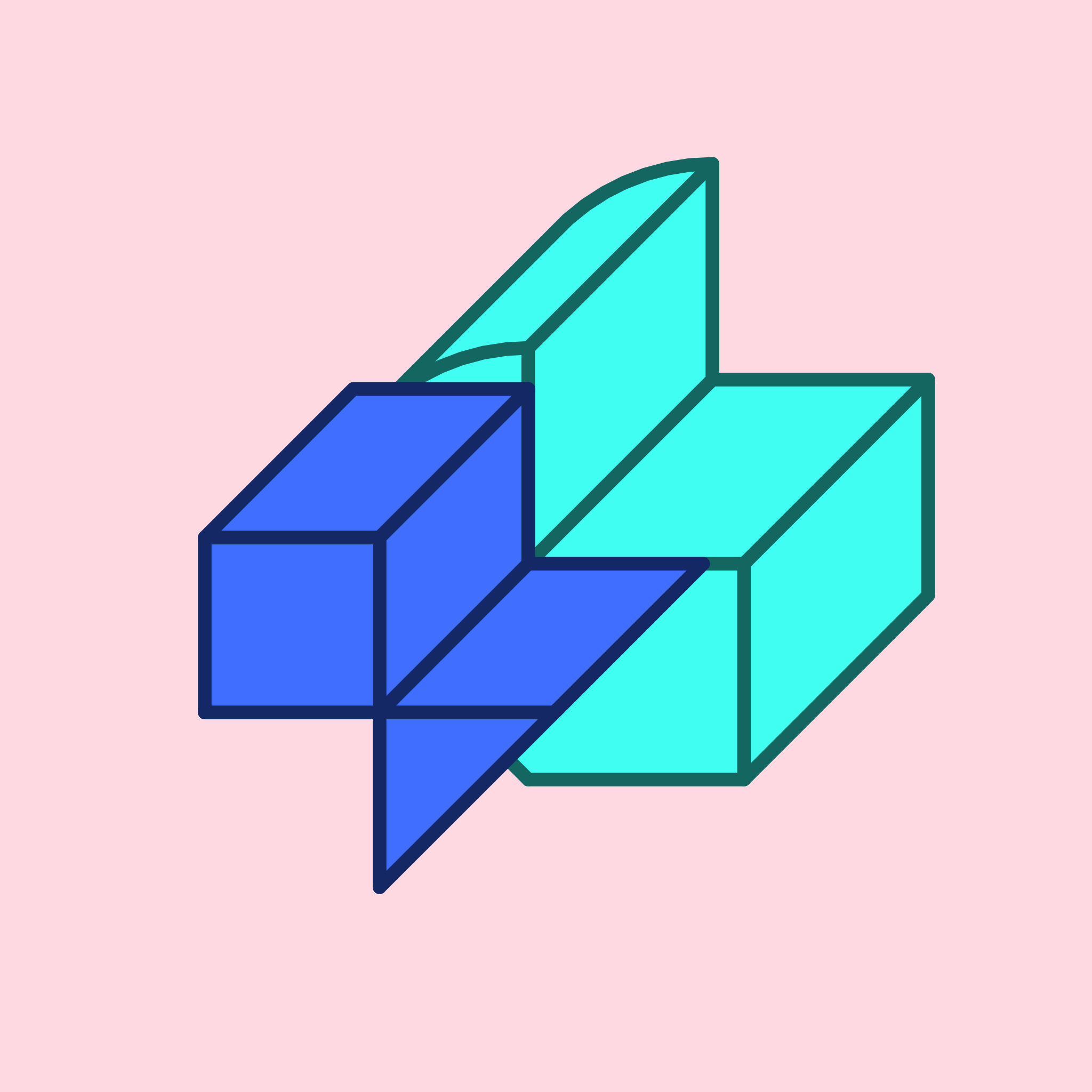Calm shapes #2026 static NFT preview