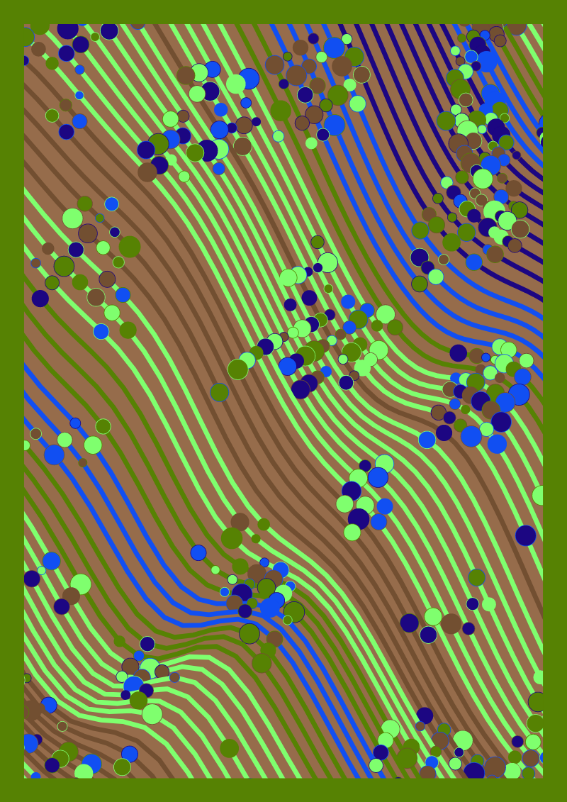 Ripples #110 static NFT preview