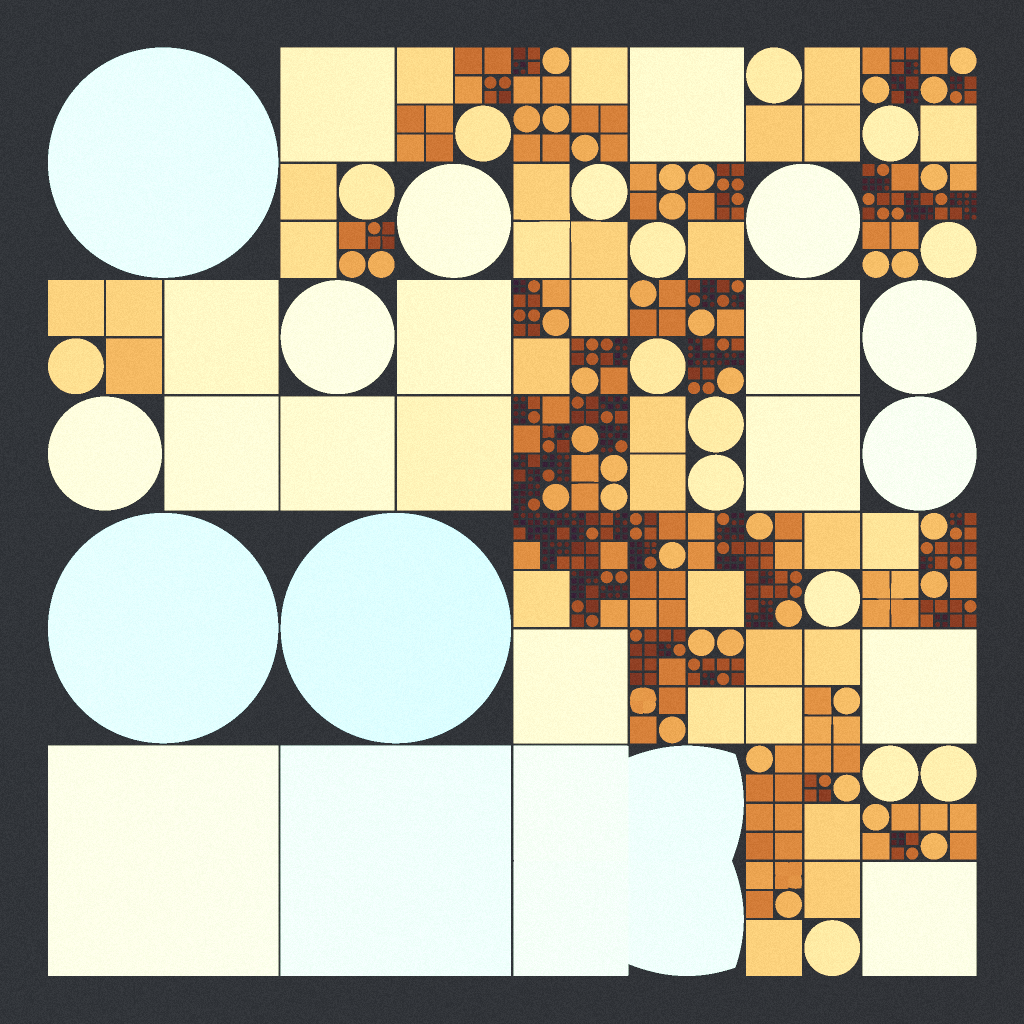 Grid Subdivision I #124 static NFT preview