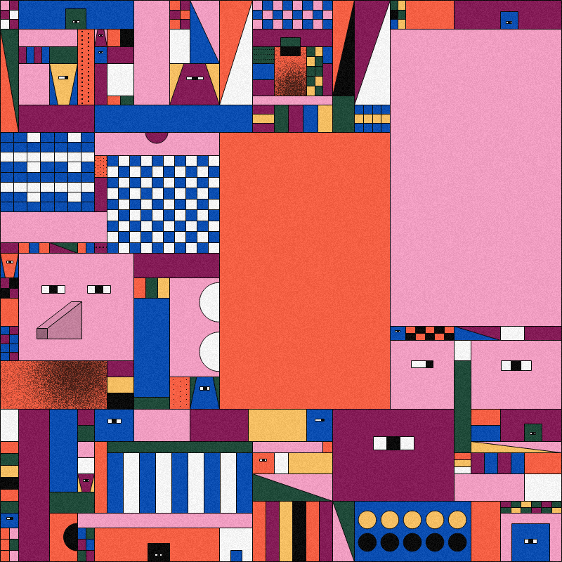 Face Hotel #44 static NFT preview