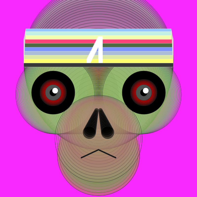 Aka's Ape #939 static NFT preview