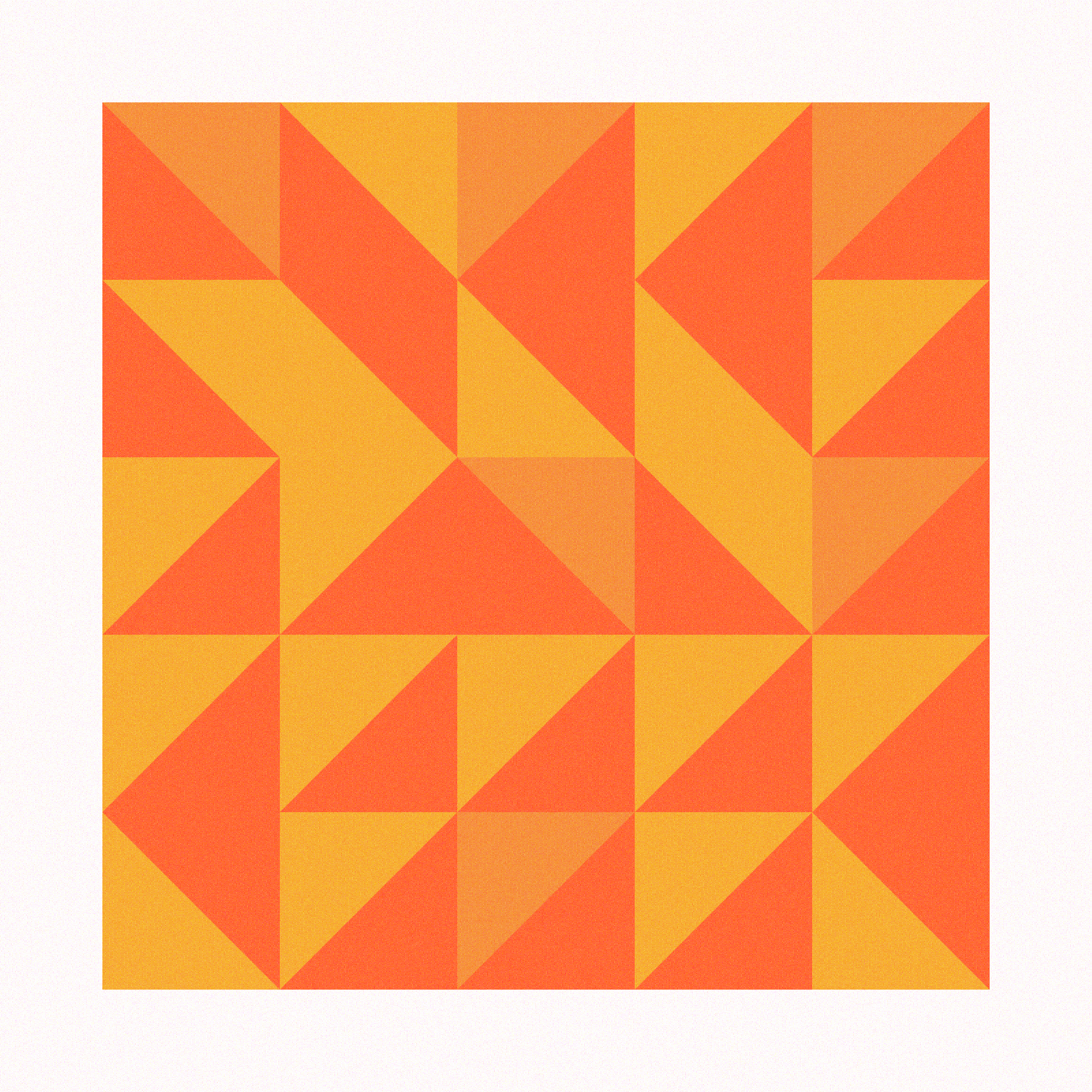 Triangle Pattern II #64 static NFT preview