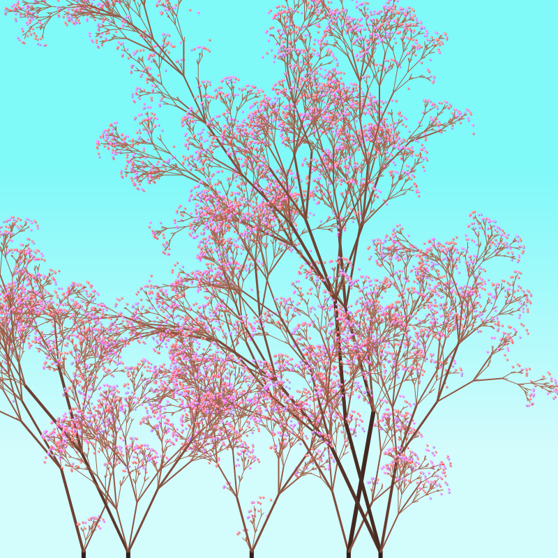 trees #9 static NFT preview