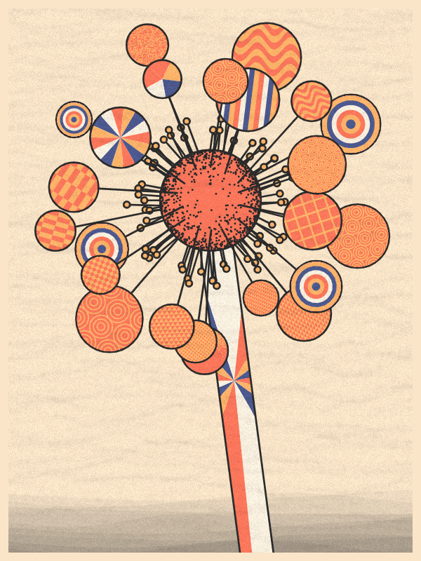 Abstract Dandelion #21 static token preview