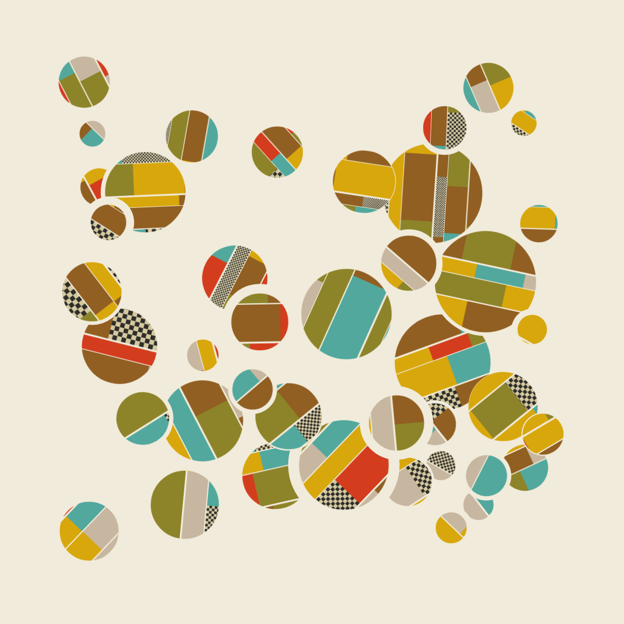 Influence no.1: Circular Expansion #115 static NFT preview