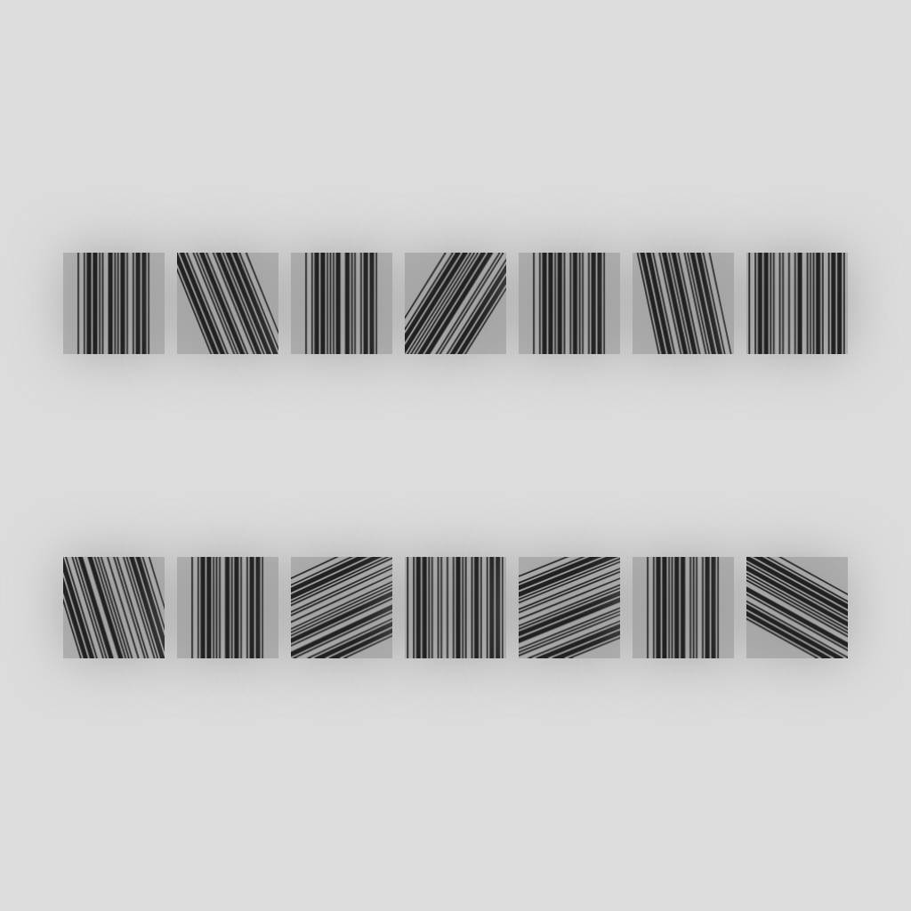 barcode(fxhash) #197 static NFT preview