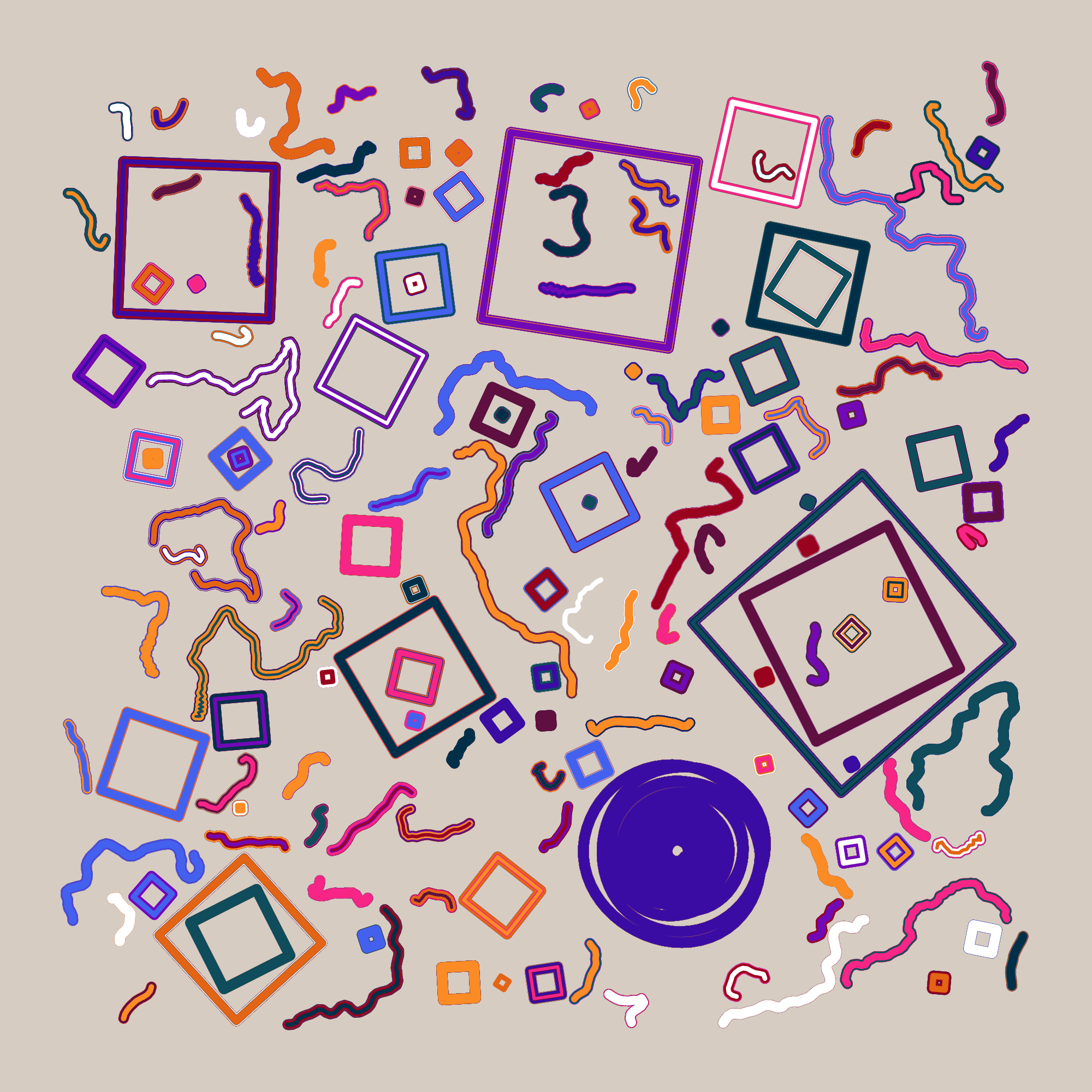 fields, sketches #112 static token preview