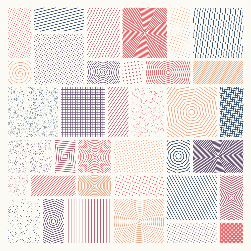Pattern Grid #99 static NFT preview