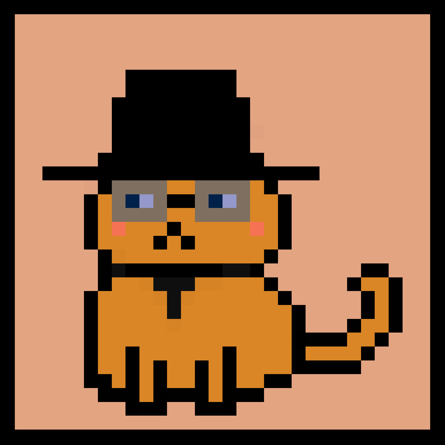 Lazy Kitties #1554 static token preview