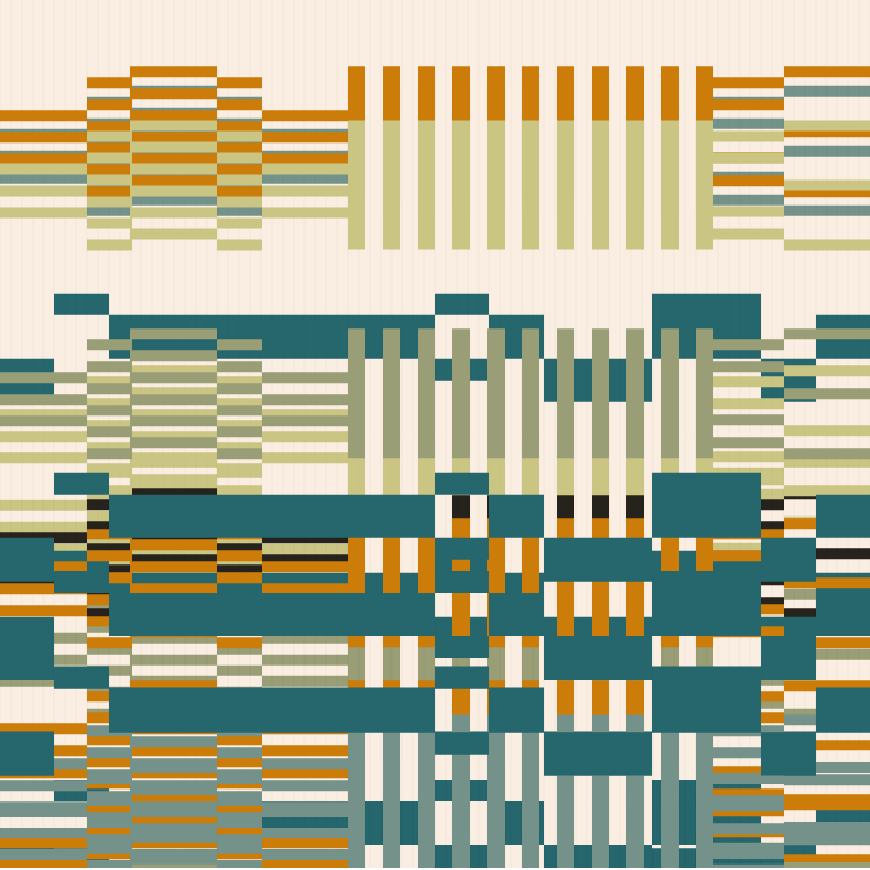 The Rhythms - Weave Bars #57 static NFT preview