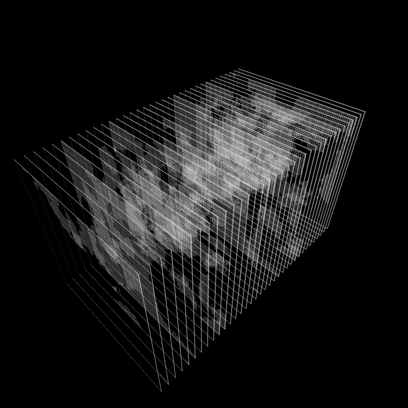 z-pattern : stacked noise #17 static token preview