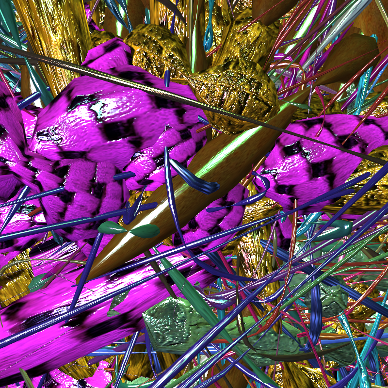 Prismatic Thickets #309 static NFT preview