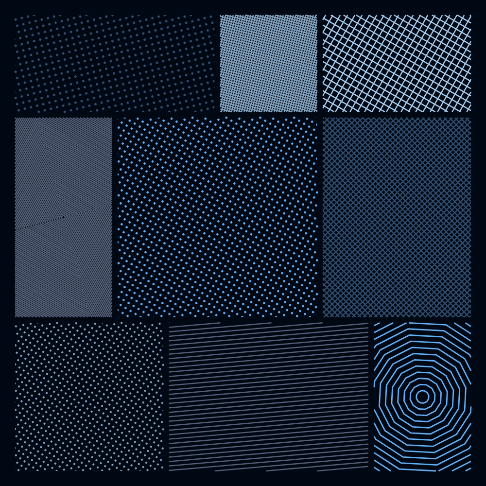 Pattern Grid #81 static NFT preview