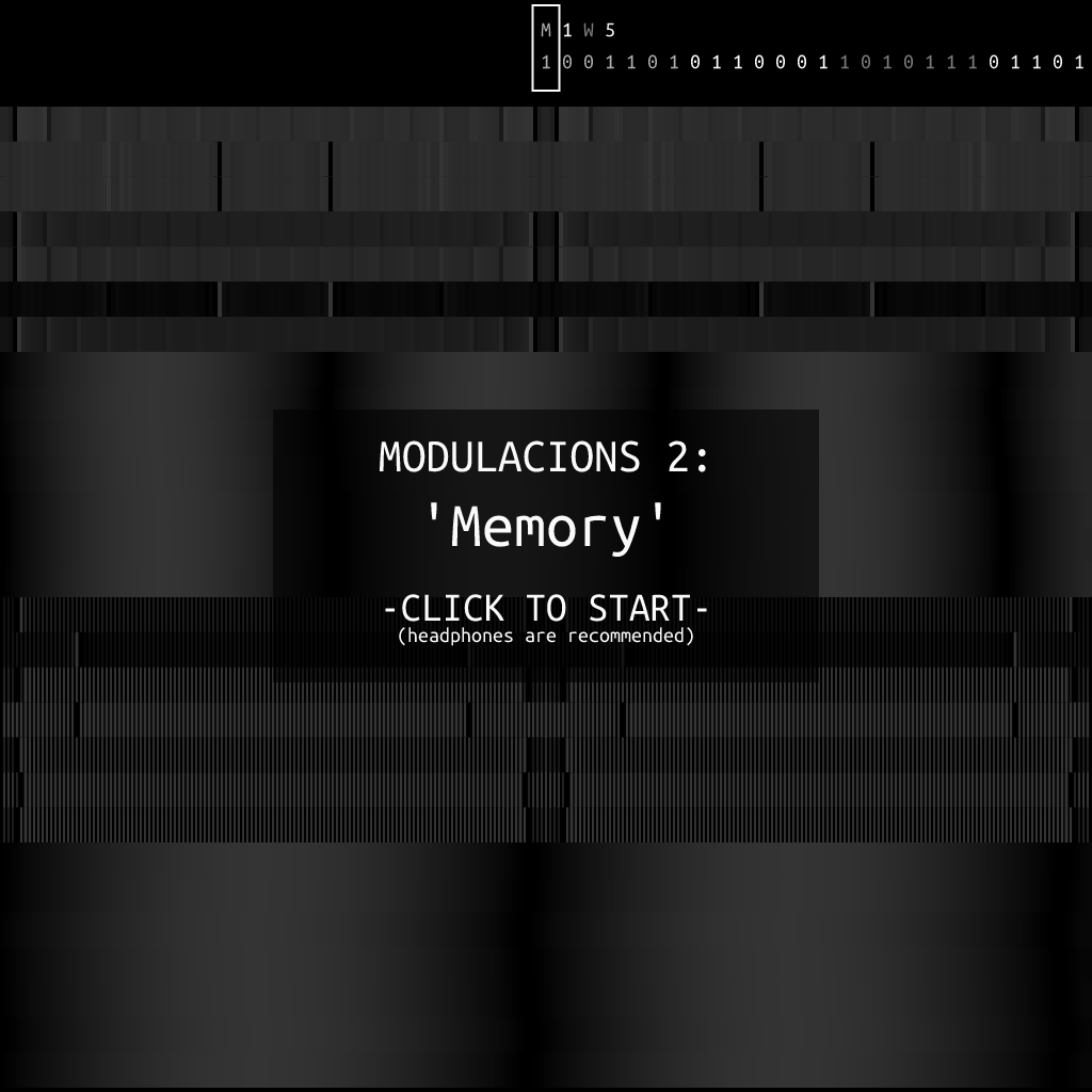 Modulacions 2: 'Memory' (audio) #58 static NFT preview