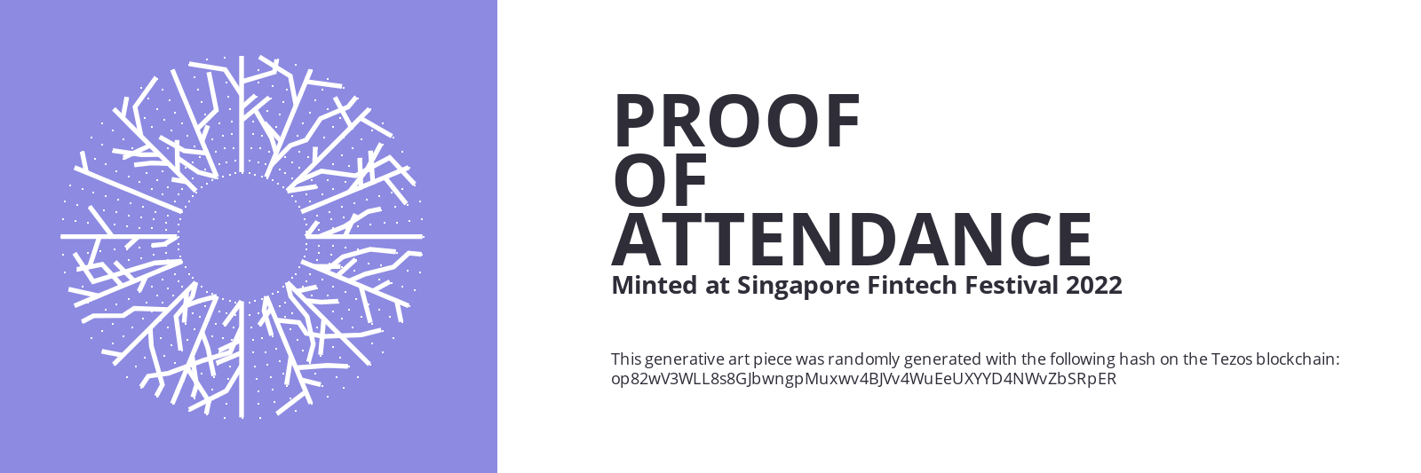 SFF2022 Proof of Attendance Token #1892 static token preview