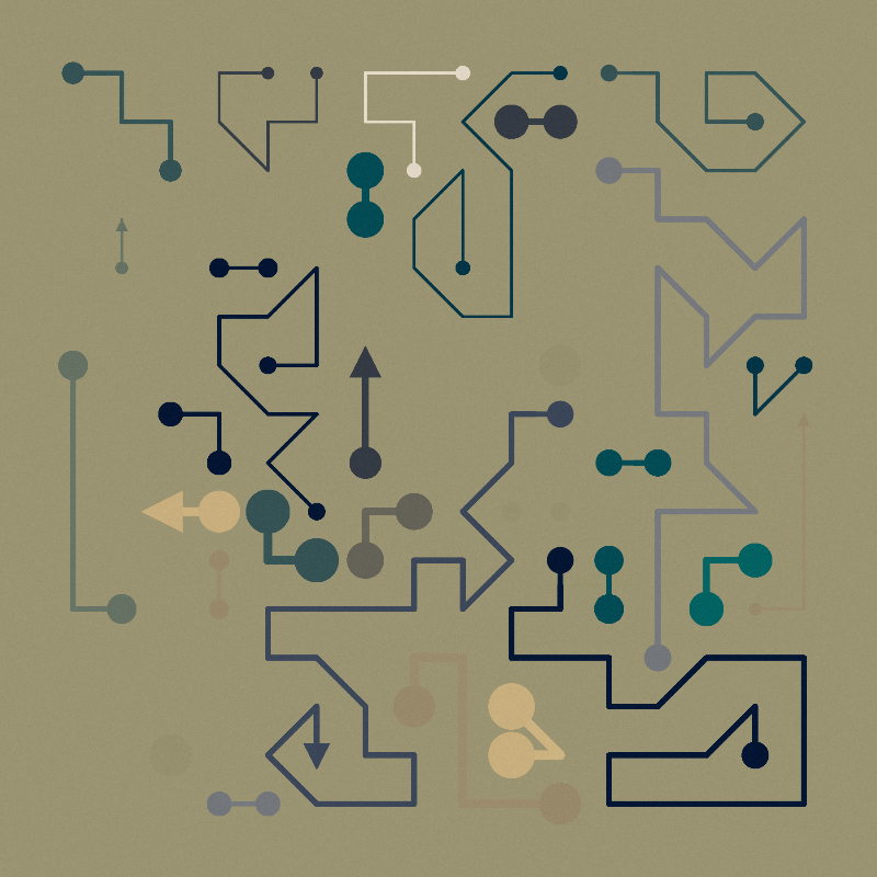 Unfamiliar Directions #283 static NFT preview