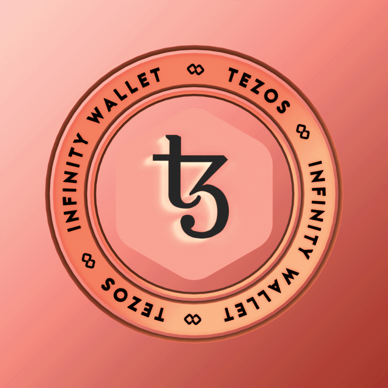 Tezos x Infinity Wallet #406 static token preview
