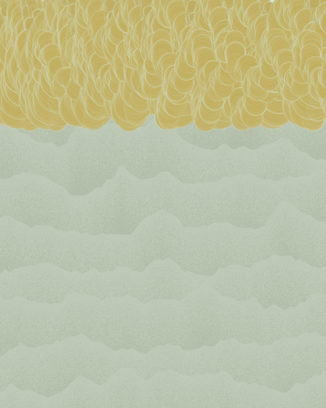 Clouds over the Mountains #180 static token preview