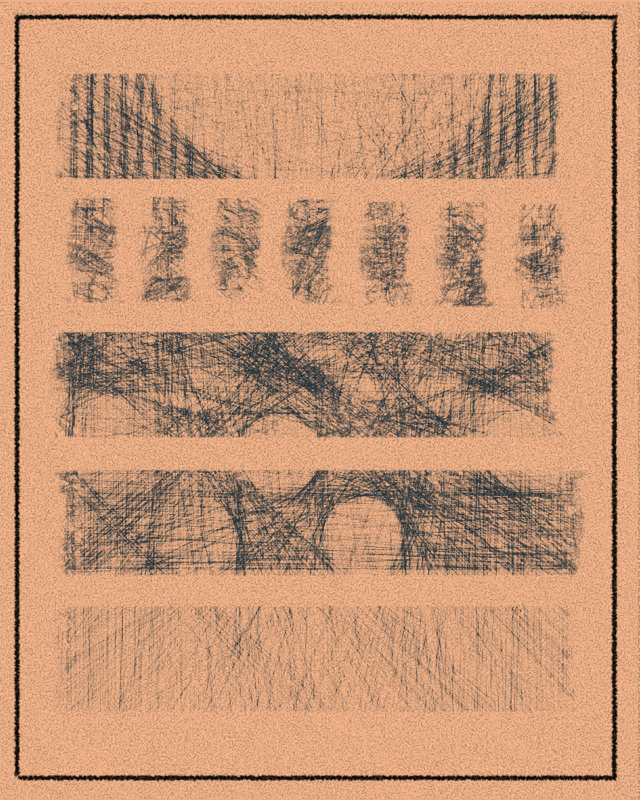 The art of lines #55 static NFT preview