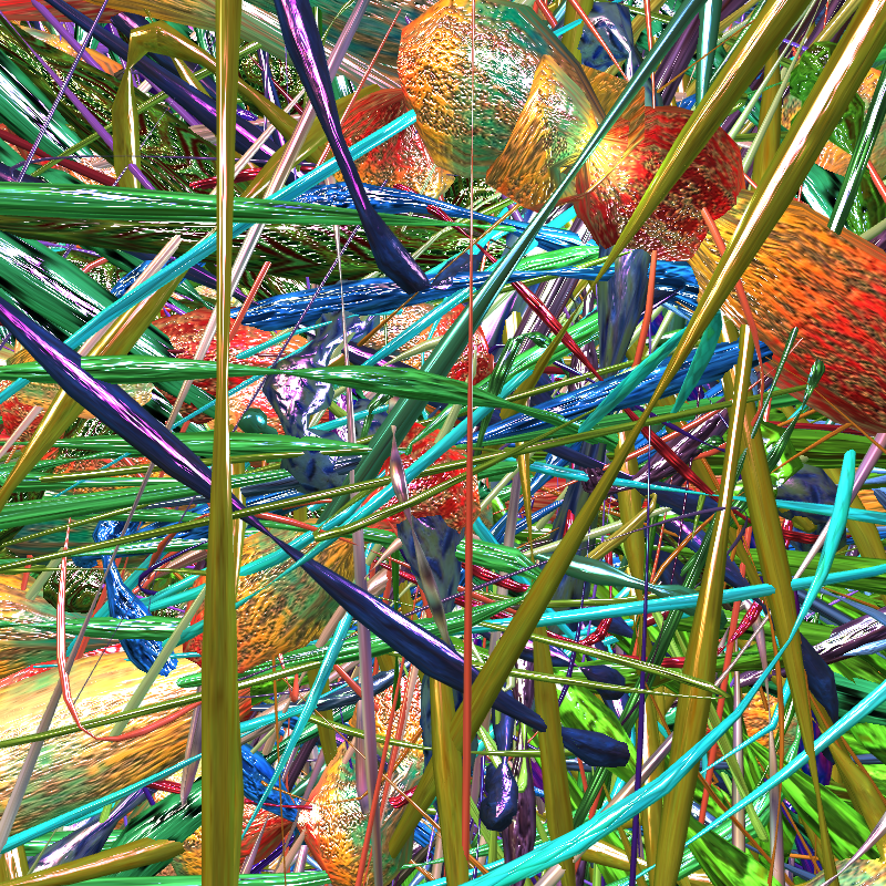 Prismatic Thickets #679 static NFT preview